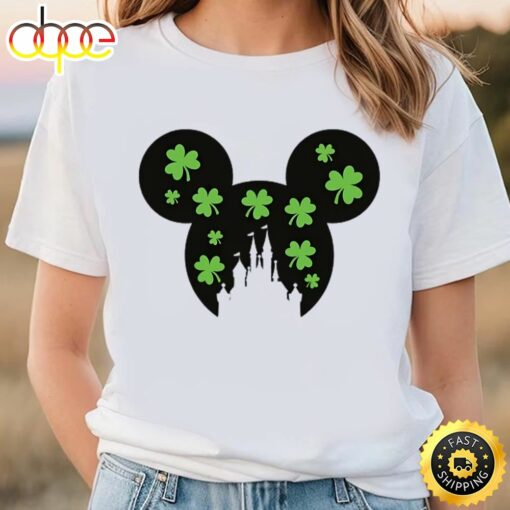 St. Patrick’s Day Mickey Disney Castle Shirts