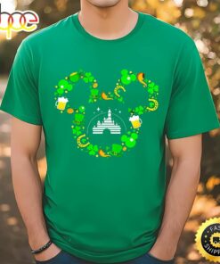 St Patrick’s Day Mickey Mouse Disney Castle Shirt