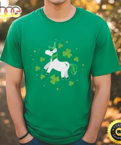 St Patrick’s Day Unicorn Lepricorn T-Shirt