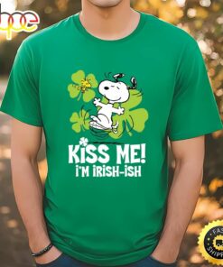 St Patrick Day Peanuts Snoopy St Patricks Irishish Shirt