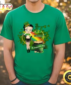 St Patricks Day Betty Boop’s T-Shirt