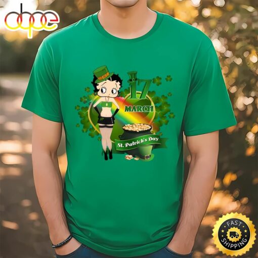 St Patricks Day Betty Boop’s T-Shirt