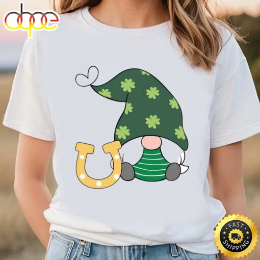 St Patricks Day Cute Gnomes T-Shirt