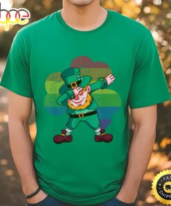 St. Patricks Day Gay Pride Shirt Shamrock Rainbow Leprechaun T-Shirt