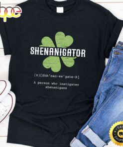 St. Patricks Day Irish Shenanigator Lucky Funny Cloverleaf Unisex T-Shirt