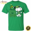 St Patricks Day Snoopy I’m Not Irish But Kiss Me Anyway St Patricks Shirt