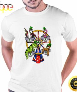 St Patricks Day Unicorn T-Rex Dinosaur Sloth Flamingo Leprechaun