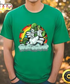 St Patricks Day Unicorn Unicorn Luck Funny T-Shirt