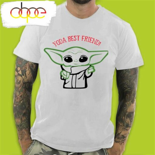 Star War Best Friends Baby Yoda Valentines Day T-Shirt