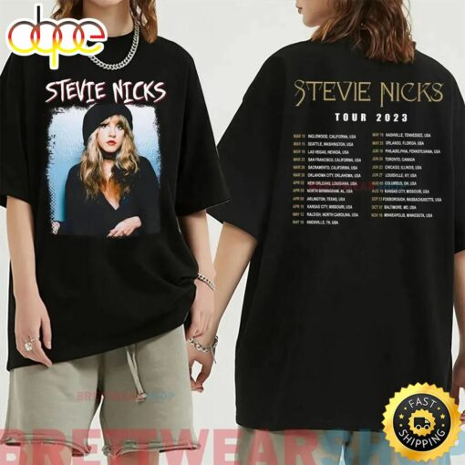 Stevie Nicks Tour 2023 Shirt Official Concert Merchandise