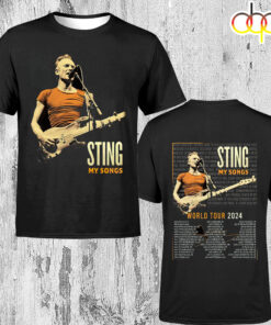 Sting My Song World Tour 2024 Unisex T-Shirt