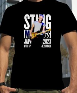 Sting My Songs 2023 World Tour T-Shirt, Sting Tour 2023 Shirt