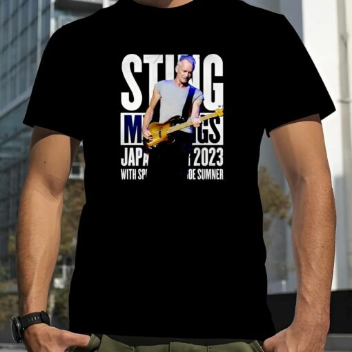 Sting My Songs 2023 World Tour T-Shirt, Sting Tour 2023 Shirt