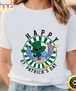 Stitch Saint Patrick’s Day Shirt Stitch Shamrock Shirt Disney