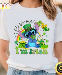 Stitch St Patrick’s Day Shirt, Kiss Me I’m Irish Shirt
