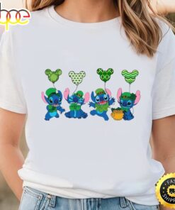 Stitch St. Patrick’s Day, Stitch Shamrock T-Shirt