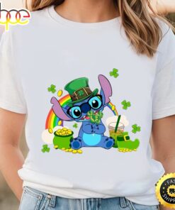 Stitch St. Patrick’s Day, Stitch Shenanigans Irish Shamrock Shirt