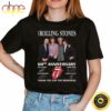 Stones Sixty Europe 2022 Tour Unisex Black T-shirt