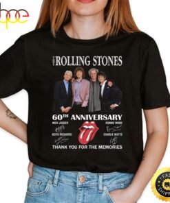 Stones Sixty Europe 2022 Tour Unisex Black T-shirt