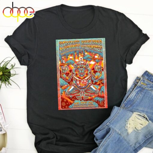 Strange Machines Tour Boston Ma April 13 2024 Poster Unisex T-Shirt