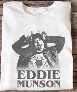Stranger Things 4 Eddie Munson Demon Horns T Shirt