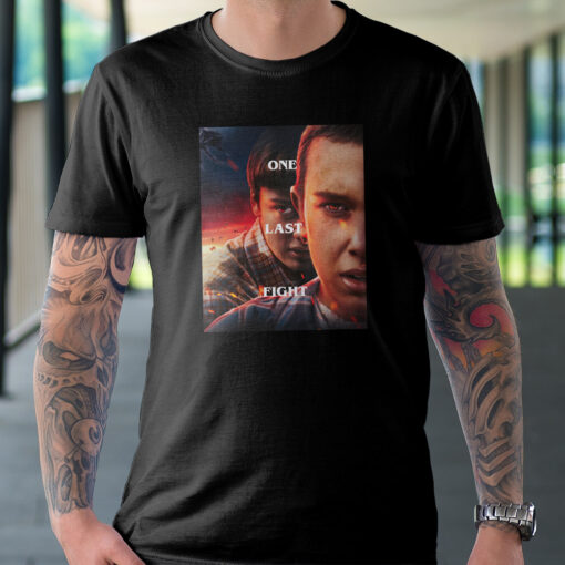 Stranger Things 5 2024 ONE LAST FIGHT T-shirt