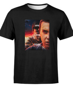 Stranger Things 5 2024 ONE LAST FIGHT T-shirt