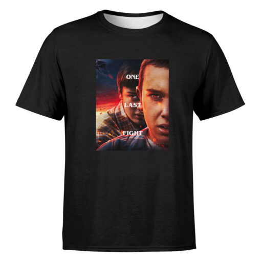 Stranger Things 5 2024 ONE LAST FIGHT T-shirt