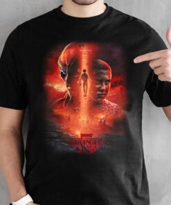 Stranger Things 5 Hawkins Will Fall Fan Art T shirt Stranger Things 5 Hawkins Will Fall Fan Art T shirt