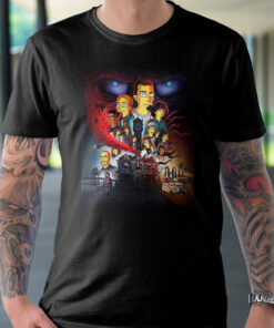 Stranger Things The Simpson Parody Design Unisex T-Shirt