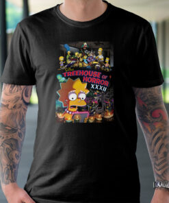 Stranger Things The Simpsons Treehouse Of Horror XXXII Unisex T-shirt