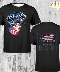 Styx And Foreigner Summer 2024 Tour Unisex T-Shirt