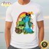 Sulley And Mike Monster Inc St Patrick’s Day Shamrock Rainbow Shirt