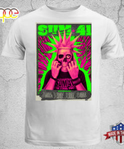 Sum 41 North America Tour 2024 Unisex T-shirt