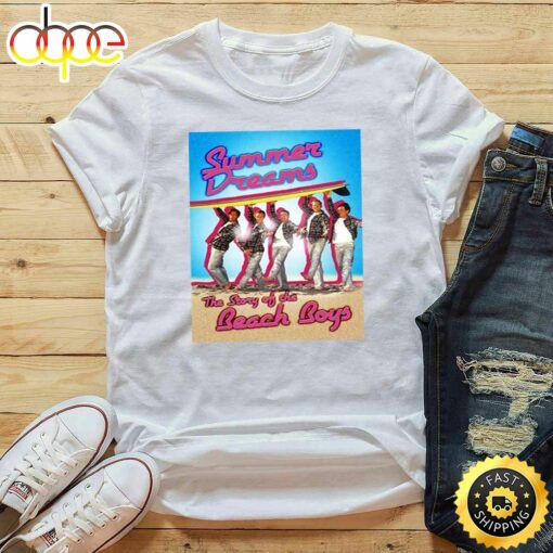 Summer Dream The Beach Boys Tour 2023 White T-Shirt