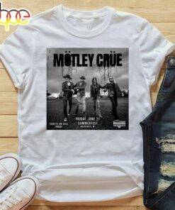 Summerfest Announces Motley Crue 2024 T-Shirt