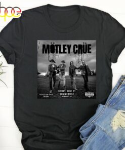Summerfest Announces Motley Crue Unisex T-Shirt