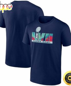 Super Bowl LVII Fanatics Branded 2023 SB Logo Navy T-shirt