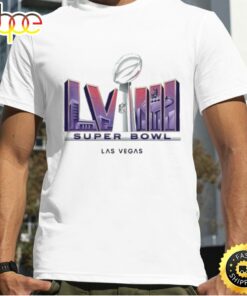 Super Bowl Lviii Las Vegas 2023 2024 Logo T Shirt
