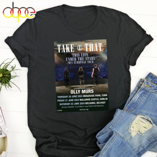 Take That Are Back Massive Live Outdoor Tour Set For Summer 2024 T-Shirt