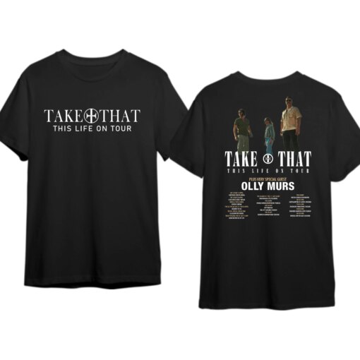 Take That This Life On Tour 2024 Graphic Double Part Shirt