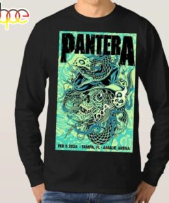 Tampa, Fl Pantera February 5, 2024 Amalie Arena Poster Shirt
