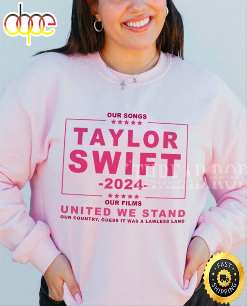 Taylor Swift 2024 Taylor for President Graphic Tshirt