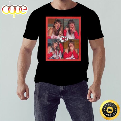 Taylor Swift And Travis Kelce Funny NFL Kansas City Chiefs Dating Rumors T-Shirt