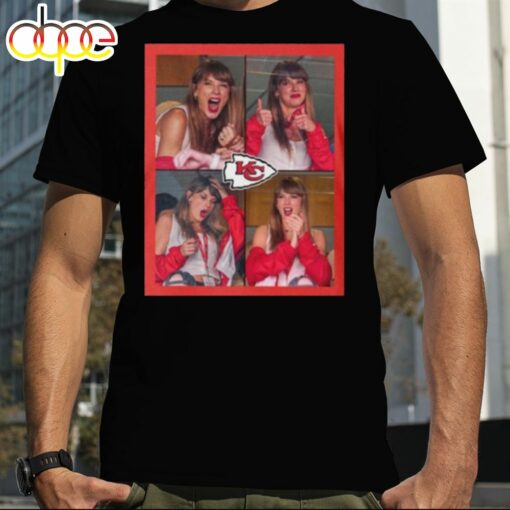 Taylor Swift And Travis Kelce Funny NFL Kansas City Chiefs Dating Rumors T-Shirt