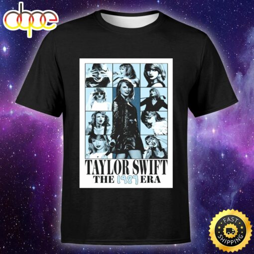 Taylor Swift Eras Tour Poster For Each Era 2023 Unisex Tshirt