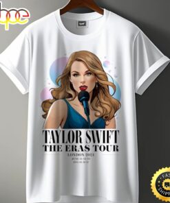 Taylor Swift Eras Tour Uk 2024 T-Shirt Unisex