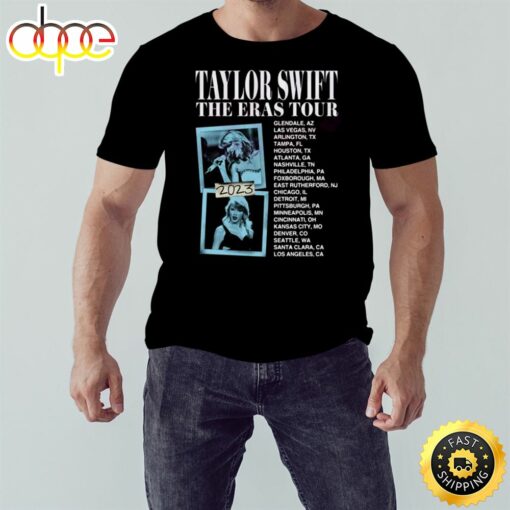 Taylor Swift The Eras Tour 1989 Album Shirt