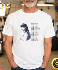 Taylor Swift The Eras Tour Dates 2024 North America Tour Merch Shirt