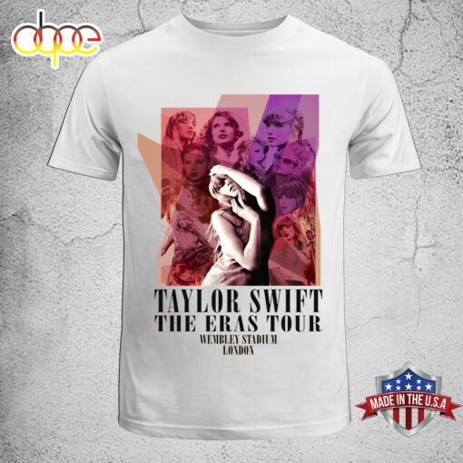 Taylor Swift The Eras Tour UK 2024 London Poster Unisex T-Shirt